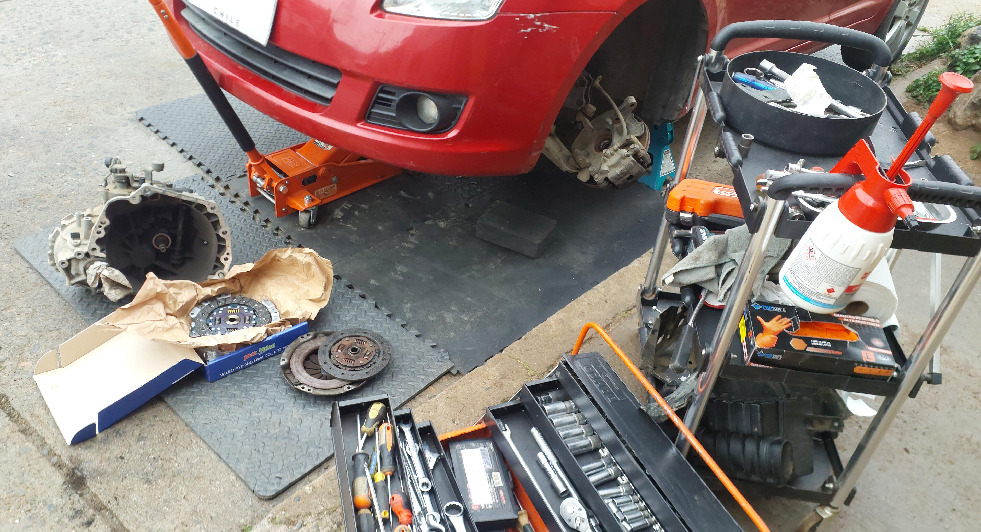 Cambio de kit de embrague Suzuki Swift